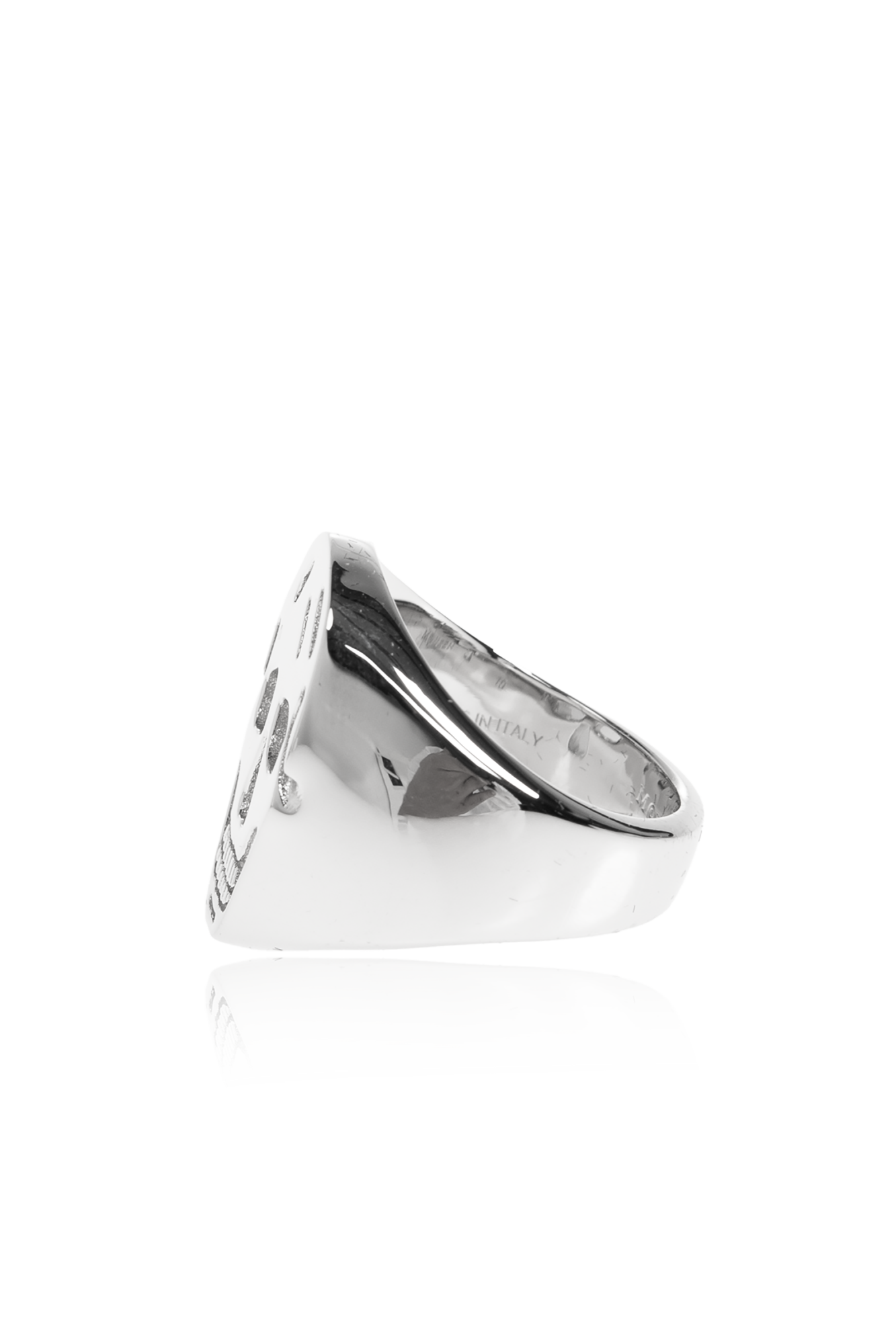 Alexander McQueen Signet ring with a distinctive skull motif